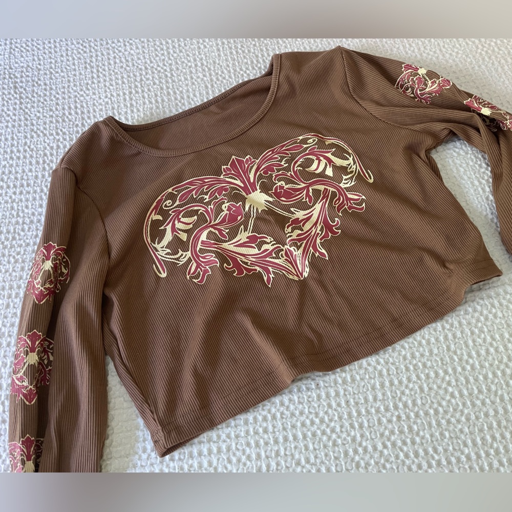 Shein Cropped Long Sleeve
